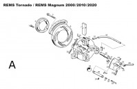 Rems Tornado - 2000 Electric Threading MachineSpare parts